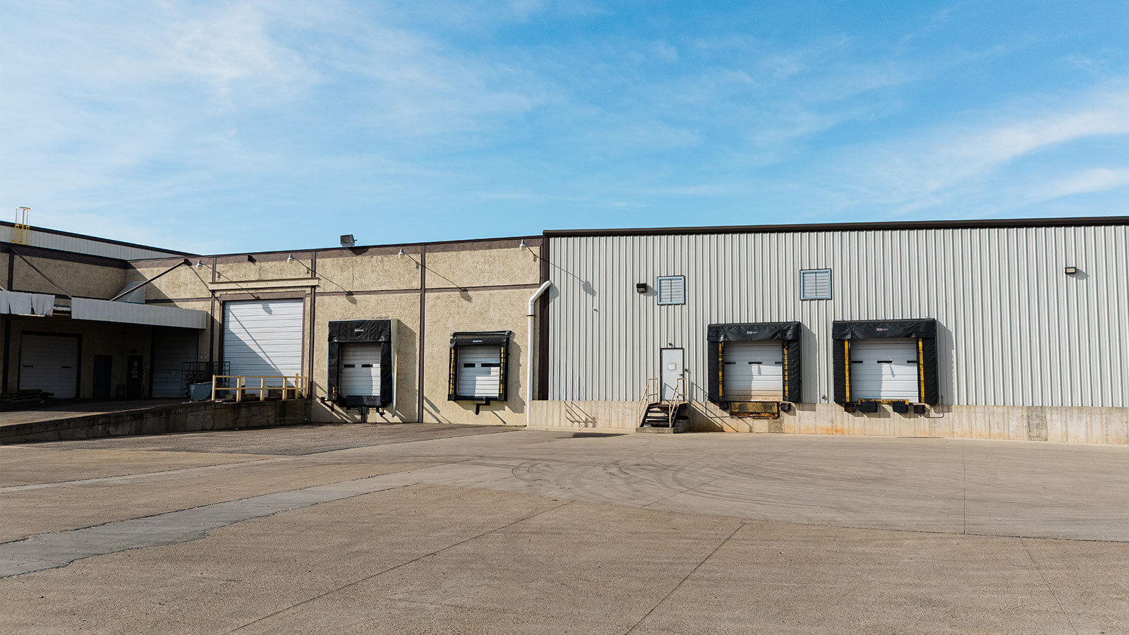 Back bay area at JTD showing the shipping docks.