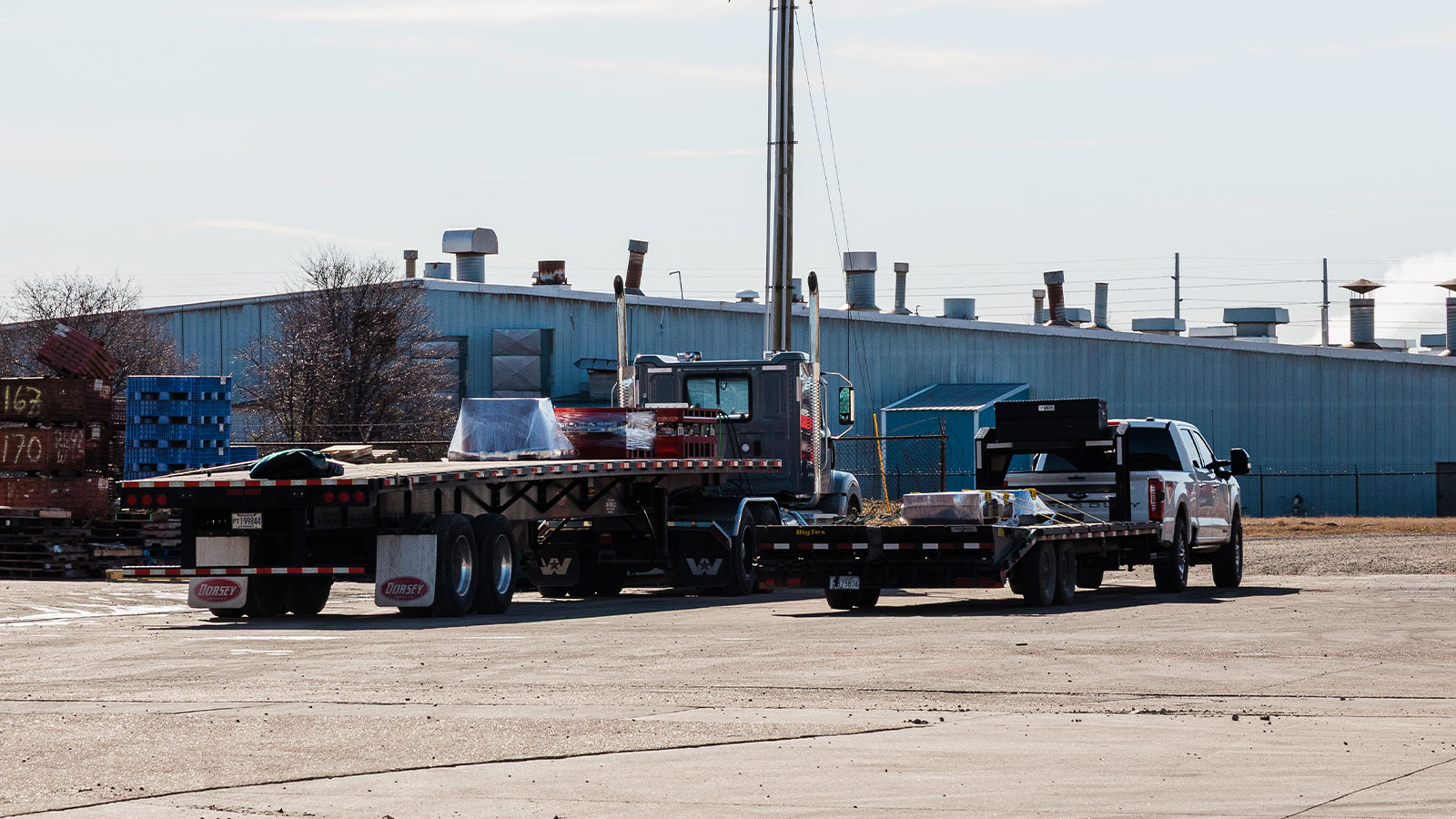 JTD Trucks and Trailers to help with any needs you may have in shipping or receiving.